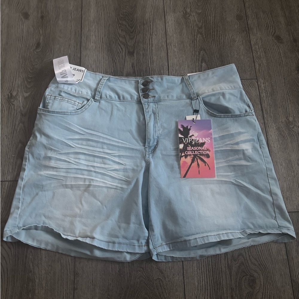 VIP Light Blue Women's Shorts